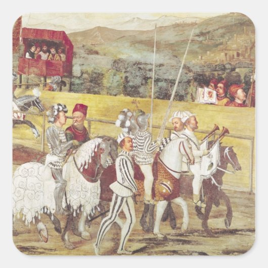 Toernooi van Christelijk I van Vierkante Sticker (Voorkant)