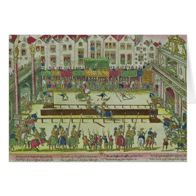 toernooi van Henri II (Voorkant Horizontaal)