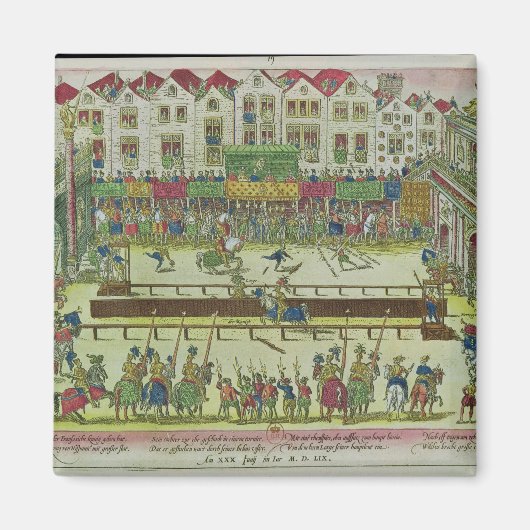 toernooi van Henri II Magneet (Voorkant)