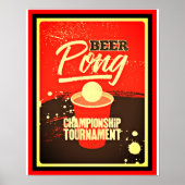 Toernooi van het kampioenschap beer poster (Voorkant)