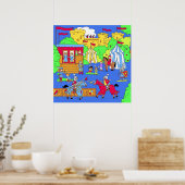 Toernooi van het kasteel poster (Keuken)