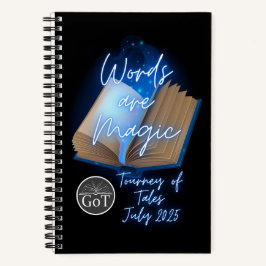 Toernooi van Tales juli 2025 Bullet Journal Notitieboek