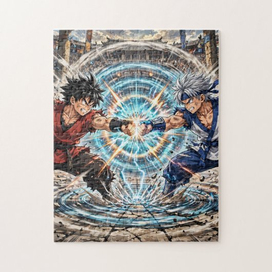 Toernooi Vuistbotsing Legpuzzel (Verticaal)