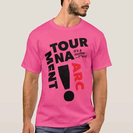 Toernooiboog - Anime T-shirt (Voorkant)
