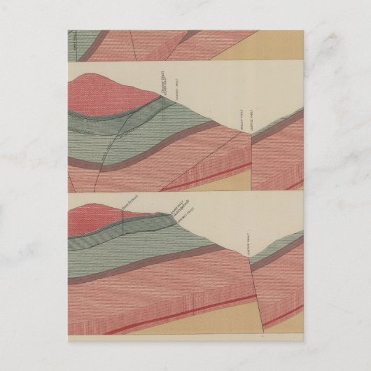 Toertelotte Park Mining District Sheet Briefkaart (Voorkant)