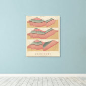 Toertelotte Park Mining District Sheet Canvas Afdruk (Insitu (Houten vloer))