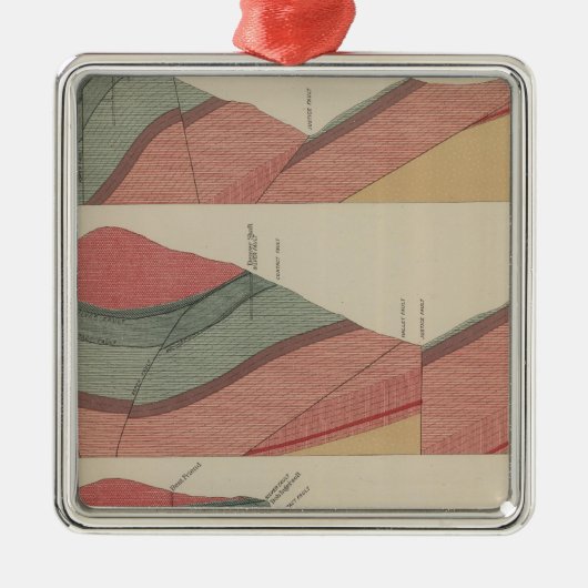 Toertelotte Park Mining District Sheet Metalen Ornament (Voorkant)