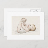 Toes tellen briefkaart (Voorkant / Achterkant)