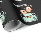 Toes-terly Grappige Teen Pun Donker BG Cadeaupapier (Rol Hoek)