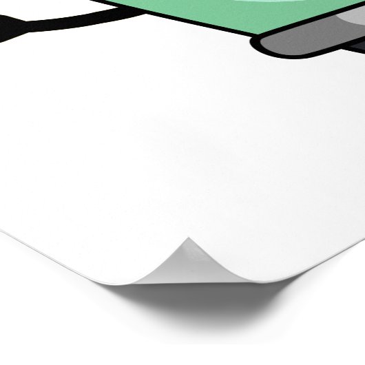 Toes-terly Grappige Teen Pun Poster (Hoek)