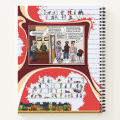 Toe's Town Comic | Spiraal Notebook Notitieboek (Achterkant)