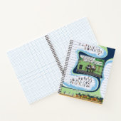 Toe's Town Comic | Spiraal Notebook Notitieboek (Binnen)