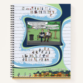 Toe's Town Comic | Spiraal Notebook Notitieboek