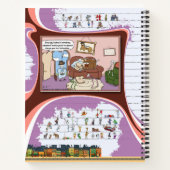Toe's Town Comic | Spiraal Notebook Notitieboek (Achterkant)