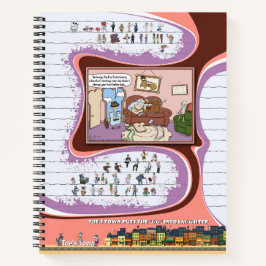 Toe's Town Comic | Spiraal Notebook Notitieboek