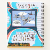 Toe's Town Comic | Spiraal Notebook Notitieboek (Achterkant)