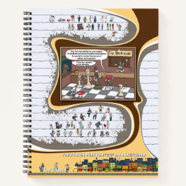 Toe's Town Comic | Spiraal Notebook Notitieboek