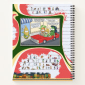 Toe's Town Comic | Spiraal Notebook Notitieboek (Achterkant)