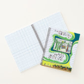 Toe's Town-strip | Spiral Notebook Notitieboek (Binnen)