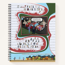 Toe's Town-strip | Spiralenschrift Notitieboek