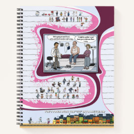 Toe's Town-strip | Spiralenschrift Notitieboek