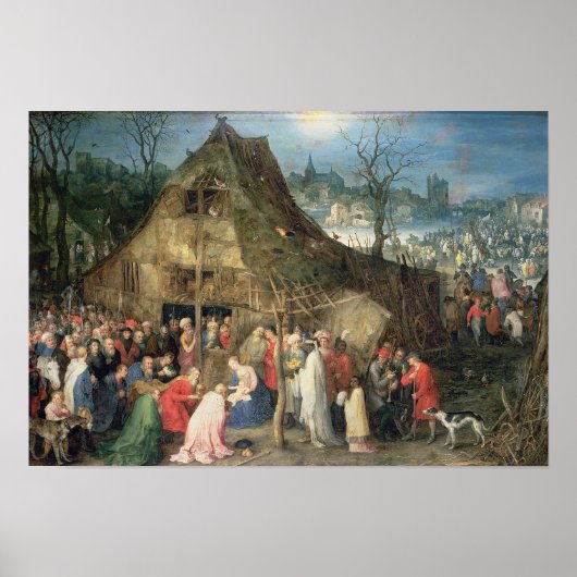 Toeslag van de Magi, 1598 Poster (Voorkant)