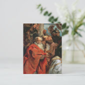 Toeslag van de Magi, 1624 Briefkaart (Staand voorkant)
