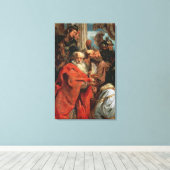 Toeslag van de Magi, 1624 Canvas Afdruk (Insitu (Houten vloer))