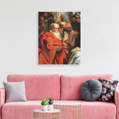 Toeslag van de Magi, 1624 Canvas Afdruk (Insitu (Woonkamer))