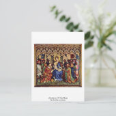 Toeslaging van de Magi door Stefan Lochner Briefkaart (Staand voorkant)