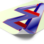 Toespraak aan Reutersvard II Poster (Hoek)