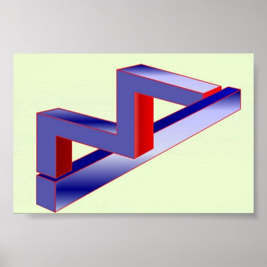 Toespraak aan Reutersvard II Poster (Voorkant)