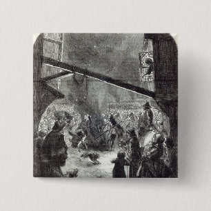 Toespraak in Londen Vierkante Button 5,1 Cm