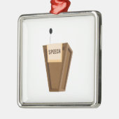 Toespraak Metalen Ornament (Links)