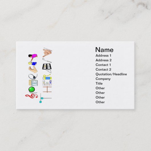 Toespraak op het Visitekaartje van het Werk (Voorkant)