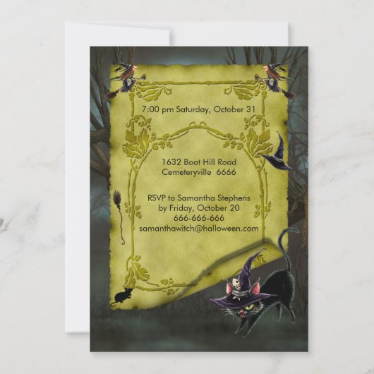 Toespraak op uitnodiging van Broomstick Halloween (Achterkant)