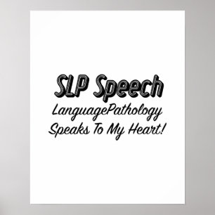 Toespraak Spraaktaalpathologie SLP — Spraakspecifi Poster