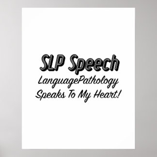 Toespraak Spraaktaalpathologie SLP — Spraakspecifi Poster