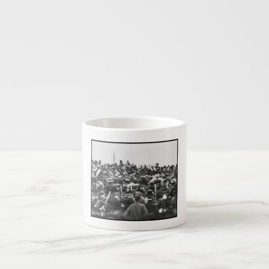 Toespraak van Abraham Lincoln in Gettysburg: Einde Espresso Kop (Voorkant)
