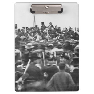 Toespraak van Abraham Lincoln in Gettysburg: Einde Klembord