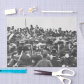 Toespraak van Abraham Lincoln in Gettysburg: Einde Tissuepapier (Craft)