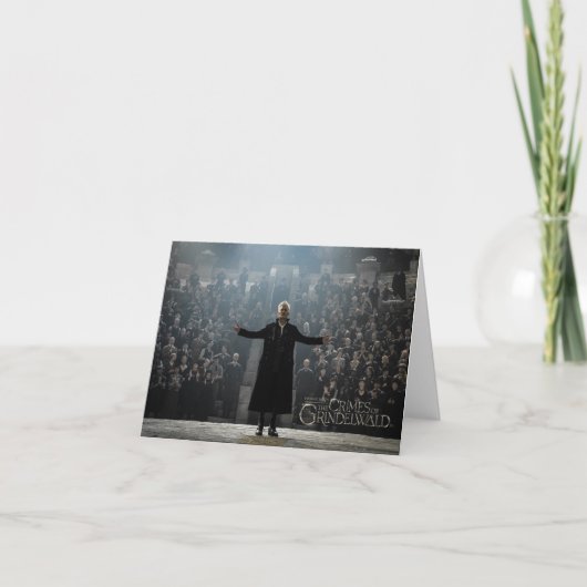 Toespraak van GELLERT GRINDELWALD™ Kaart (Voorkant)