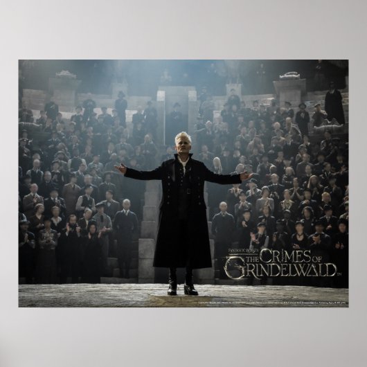 Toespraak van GELLERT GRINDELWALD™ Poster (Voorkant)