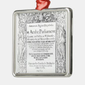 Toespraak van het parlement metalen ornament (Links)