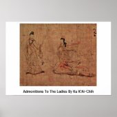 Toespraak van Ku K'Ai-Chih tegen de dames Poster (Voorkant)