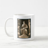 Toespraak van Michael Angelo, "The Seated Moses",  Koffiemok (Links)