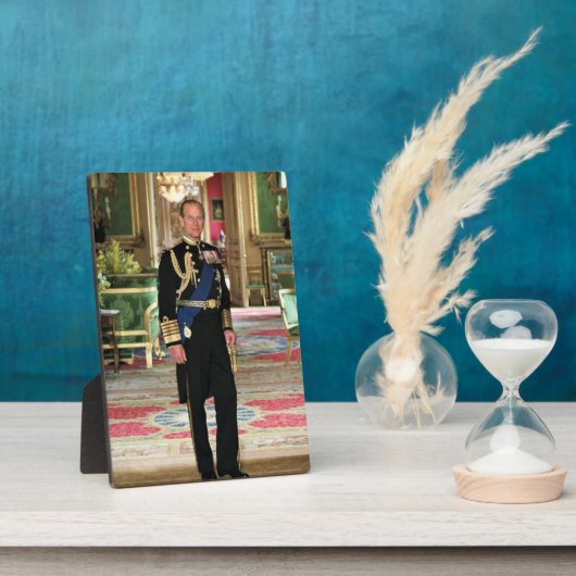 Toespraak van prins Philip 1921-2021 Fotoplaat (Zijkant)