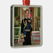 Toespraak van prins Philip 1921-2021 Metalen Ornament (Rechts)