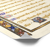 Toespraak van Richard II: "Dit verstoorde eiland" Poster (Hoek)