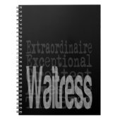 Toespraak van Waitress Notitieboek (Voorkant)